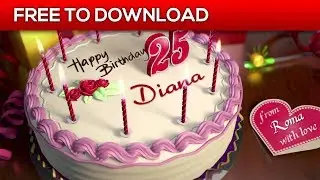 Happy Birthday | After Effects Template | Free Download