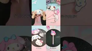 CINNAMOROLL or MELODY 🤩 #shots #shorts #youtubeshorts #trending #sanrio #melody #cinnamoroll #diy