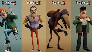 Hello neighbor 2 (INFO ABOUT THE CHARACTERS)