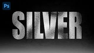 How to Create a Silver Texture for Text in Photoshop