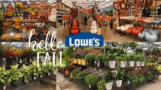 LOWES GARDEN CENTER * FALL PLANTS AND MORE * COME WITH ME