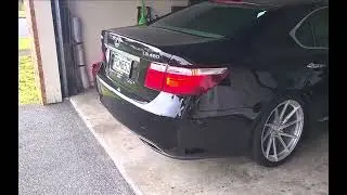 ls460 exhaust sound