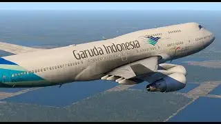 Giant Boeing 747 Hurry Landing Because Pilots Got Stomach-ache | X-Plane 11