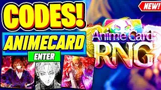 ⚠️New⚠️ ALL WORKING CODES For Anime Card RNG 2024 - Roblox Anime Card RNG Codes 2024