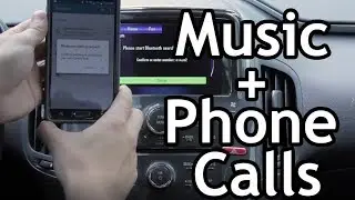 Setup Music and Phone Calls over Bluetooth in a Chevy Volt (Opel Ampera)