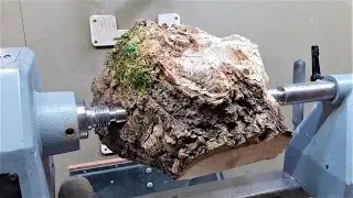 Woodturning - An Ash Burl