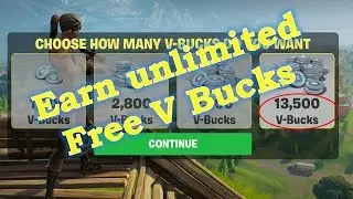 Fortnite Season 4  Battle Royale - Free V Bucks unlimited 100% works