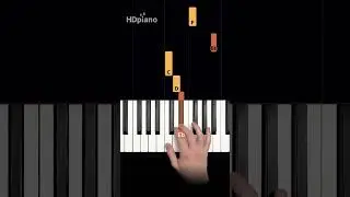 IMPRESS on piano with this EASY movie theme! #pianotutorial #shorts