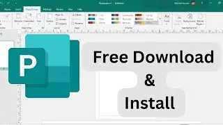 How to Download and Install Microsoft Publisher Latest Version | MS Office Publisher