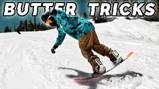 5 DIFFICULT Snowboard Butters + Trick Tips