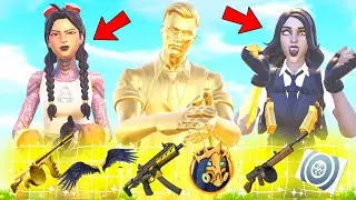 The *RANDOM GOLD BOSS* Midas Challenge In Fortnite