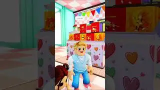 Never give a toddler bubblegum .. #livetopia #roblox