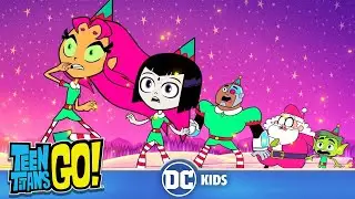 Teen Titans Go! | Santa Battle | @dckids