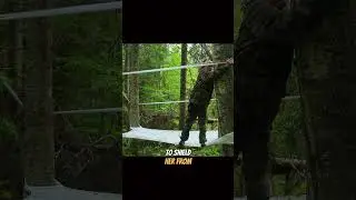 Bushcraft Tent made from Plastic Wrap!
