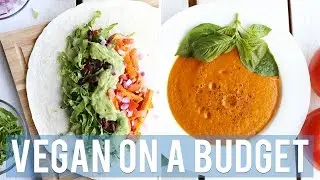 COOKING VEGAN ON A BUDGET | FREE GIFT