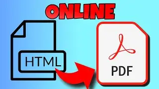 how to convert html to pdf online