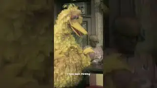 Big Bird is kinda tall #sesamestreet