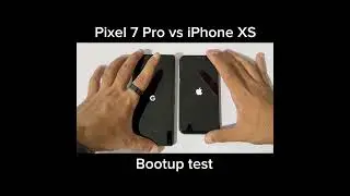 Pixel 7 Pro vs iPhone XS - Test!!