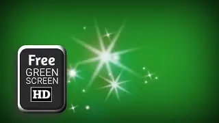 Star glowing green screen effects | green screen star animation | star green screen