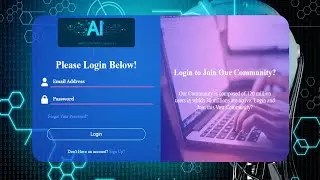 How to Create a Login Page Using HTML and CSS