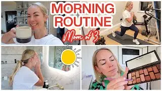 Realistic Morning Routine ☀️ Mom of 3 ~ School Morning