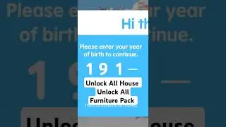 Unlock All House and Unlock All Furniture Pack! 