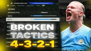 Most BROKEN 4-3-2-1 Tactics 😱 - FC 24 Ultimate Team