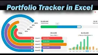 How to Make an Investment Portfolio Tracker Dashboard in Excel