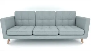 How to create Living room sofa using SketchUp