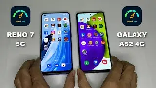 Oppo Reno 7 5G Vs Samsung Galaxy A52 - SPEED TEST