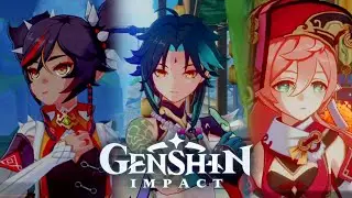 All Cutscenes Moonlight Merriment (Part 4) (Jp dub En Sub) Genshin Impact