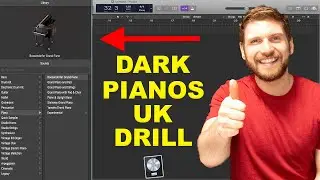 UK DRILL STOCK PLUGINS DARK PIANO BEAT! HOW TO MAKE UK DRILL PIANO BEAT (LOGIC PRO X STOCK PLUGINS )