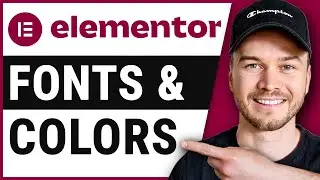 How to Set Global Fonts & Colors in Elementor (Step-by-Step)