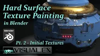 Hard Surface Texture Painting - Pt. 2 Initial Texture Setup