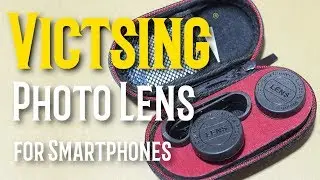 Take you smartphone photography to the next level. Victsing Photo Lens for Smartphones