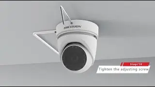 Hikvision Turret camera installation_Side outlet