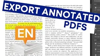 How To Export Annotated PDFs from Endnote | Export, Open, and Print your Endnote Annotated PDFs