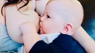 Breastfeeding 8 Month Baby Jasper