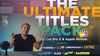 TITLE PLUG-IN TUTORIAL IN FCPX | TAGALOG