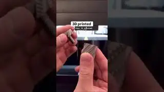 Incredibly Precise 3D Printed Metal Part!