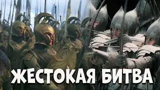 Эльфы против Людей исход необычный - Властелин Колец BFME 2 Ennorath Mod По Сети