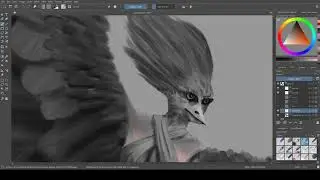 Krita Digital Painting Timelapse