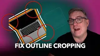 Final Cut Pro Tutorial | Fix Outline Cropping Issue