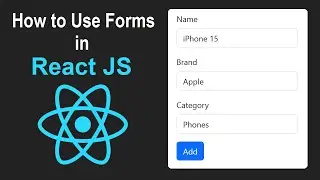 How to use Forms in React JS | Controlled and Uncontrolled Forms in React JS | Read and Clear Forms