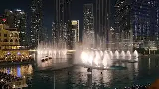 Dubai Vlog Dubai Mall, Burj Khalifa Dancing Fountain show 