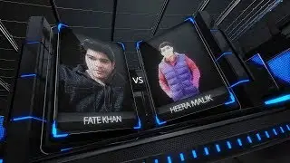 Fate | Khan(Geese) vs Heera Malik(Akuma)  Pakistani Tekken Players