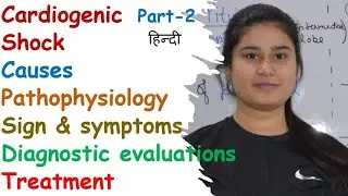 Cardiogenic Shock | Causes | Pathophysiology | Sign & Symptoms | Diagnostic Evaluation | Treatment