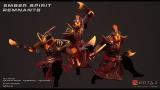 Prosperity Remnants Ember Spirit Kinetic Gem preview Dota 2