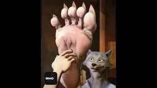Rubbing Legoshi’s Feet!!! 