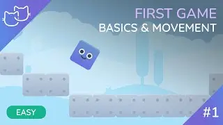 UNITY FIRST GAME | PLATFORMER 2D (EASY) | Basics & movement